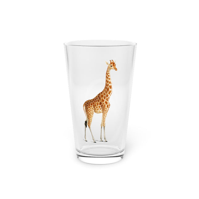 Giraffe by Charles Dessalines D' Orbigny Glass, 16oz