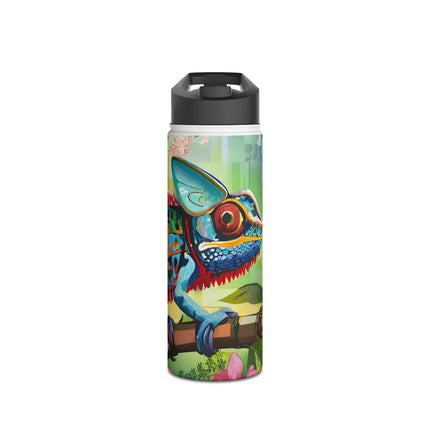 Camouflage Chameleon Stainless Steel Water Bottle