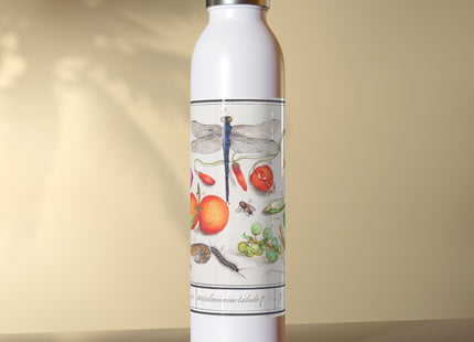 Natural History Ensemble, No. 7 by Anselmus Boëtius de Boodt Slim Water Bottle