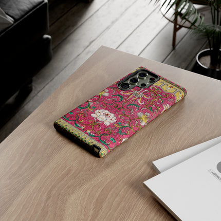 Pink Floral Pattern by Owen Jones Phone Cases