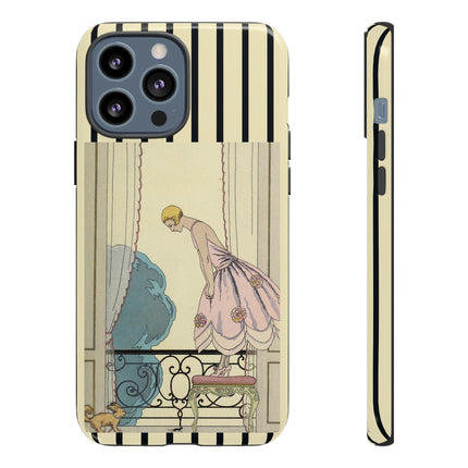 Falbalas et fanfreluches, La Souris by George Barbier Phone Cases
