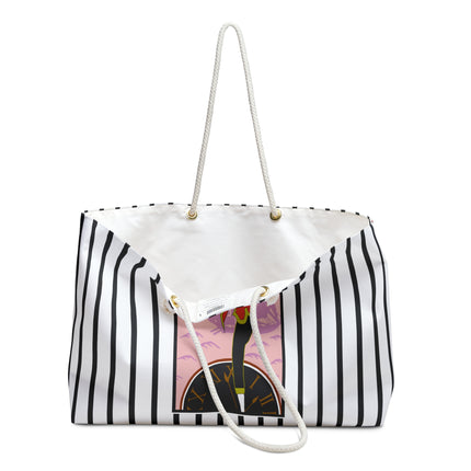 Woman Waiting for her Beloved at 1:59 by Kobayashi Kaichi Weekender Bag