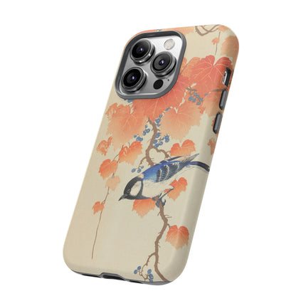 Japanese Bird and Branch by Ohara Koson Phone Cases