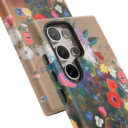 Bouquet of Flowers by Odilon Redon Phone Cases