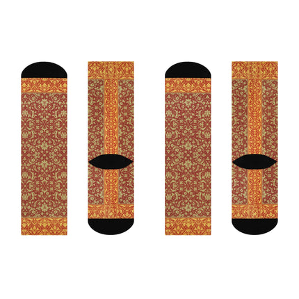 Arabesques by Émile Prisse d'Avennes Cushioned Crew Socks