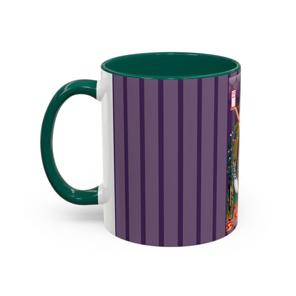 Countdown to Christmas Elegance Colorful Mugs (11oz, 15oz)