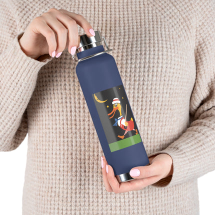 Dapper Duck Copper Vacuum Insulated Bottle, 22 oz