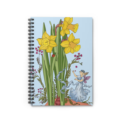 Daffodil Fairy Spiral Notebook - Ruled Line
