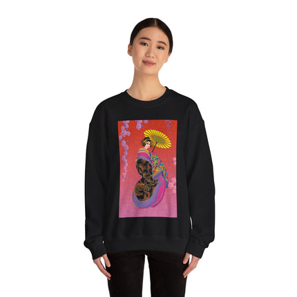 Enchanting Geisha Heavy Blend™ Crewneck Sweatshirt