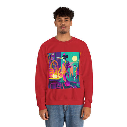 Dance of the Skeleton Ballerinas Unisex Heavy Blend™ Crewneck Sweatshirt