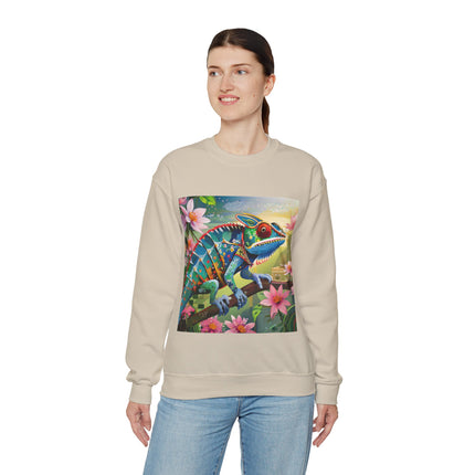 Camouflage Chameleon Unisex Heavy Blend™ Crewneck Sweatshirt