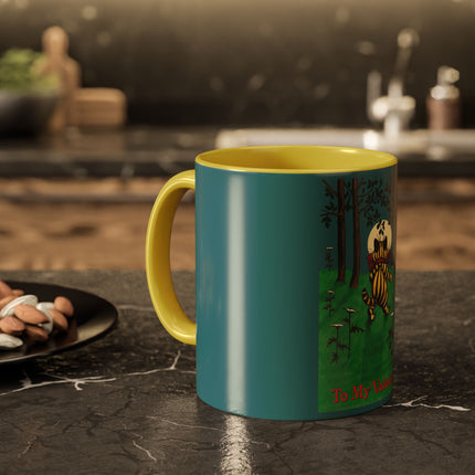 Peekaboo by Louis Wain Colorful Mugs (11oz, 15oz)