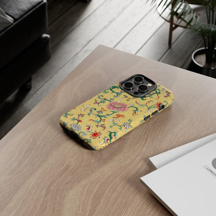 Flower Illustration by Owen Jones Phone Cases