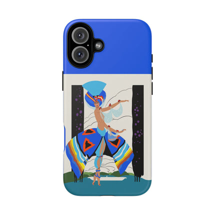 Exotic Dancer Phone Case – Vibrant Performance & Art Deco Flair