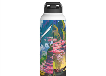 Cyber Samurai Rat Stainless Steel Water Bottle