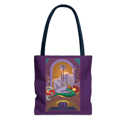 Astrology Gem Series: February & Amethyst Tote Bag