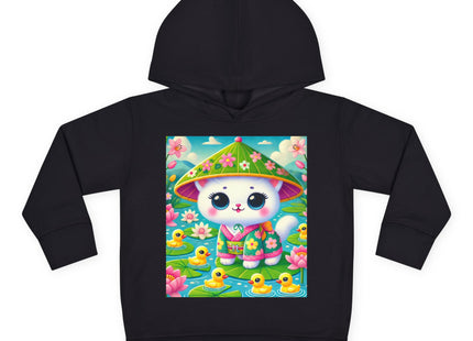 Lily Pond Stroll Toddler Pullover Fleece Hoodie