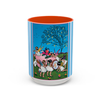 Enchanted Easter Gathering Colorful Mugs (11oz, 15oz)