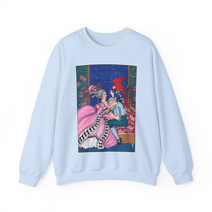 The Jealous Parrot by George Barbier Heavy Blend™ Crewneck Sweatshirt