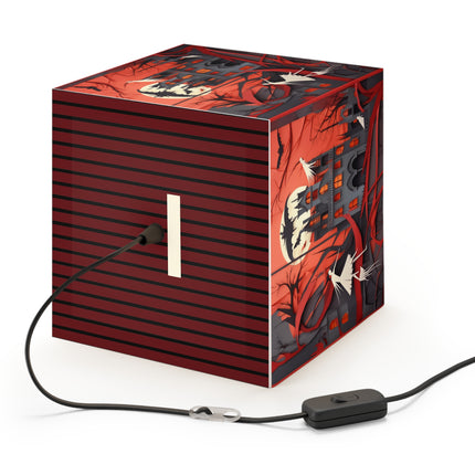 Halloween Night Scene Light Cube Lamp