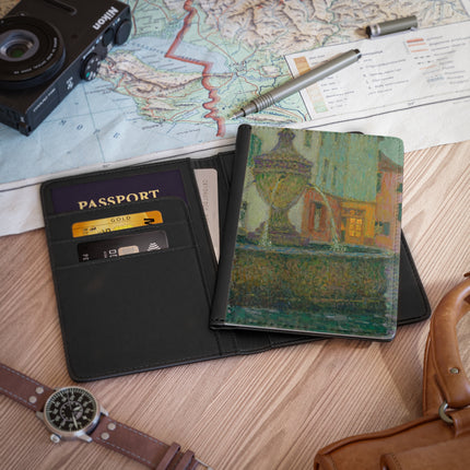 La Fontaine, Saint-Paul De Vence by Henri Le Sidaner Passport Cover
