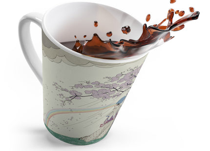 L’Arc-en-Ciel by George Barbier Latte Mug