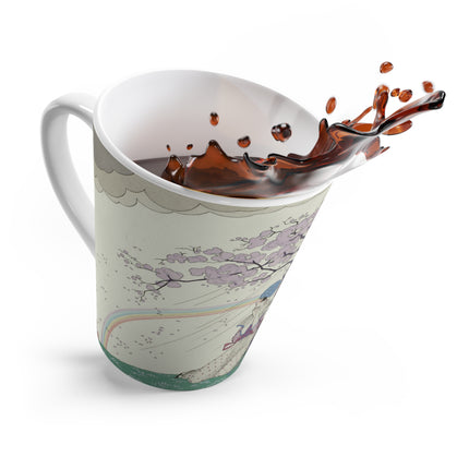 L’Arc-en-Ciel by George Barbier Latte Mug