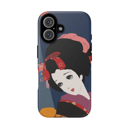 Geisha Portrait Phone Case – Elegant Beauty & Timeless Grace