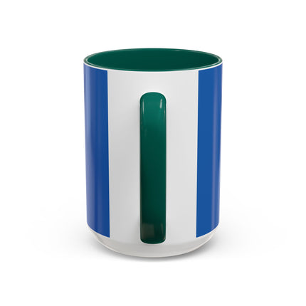 🦌🍬 The Lady Of The Peppermint Christmas Garden Colorful Mug – Colorful Art Deco Holiday Fantasy