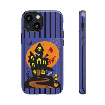 Halloween Night at the Haunted House Phone Cases