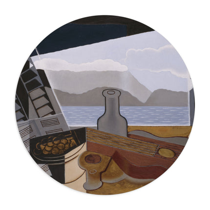 Open Window by Juan Gris Mouse Pad, Round and Rectangle