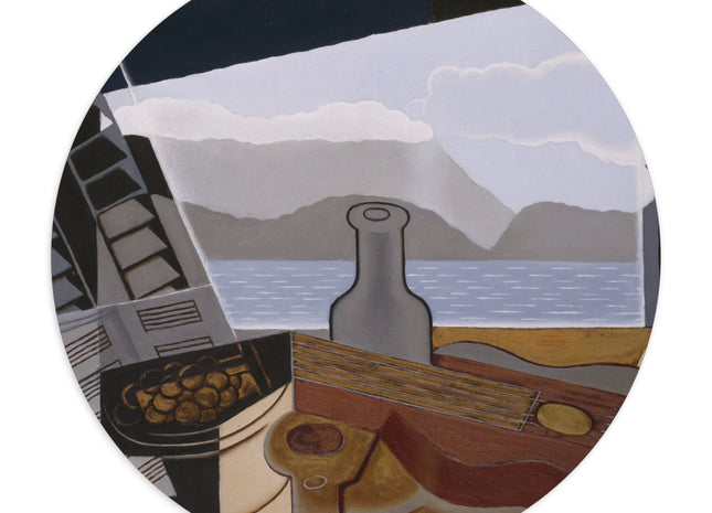 Open Window by Juan Gris Mouse Pad, Round and Rectangle