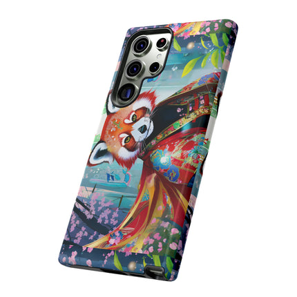 Cybernetic Red Panda Phone Cases