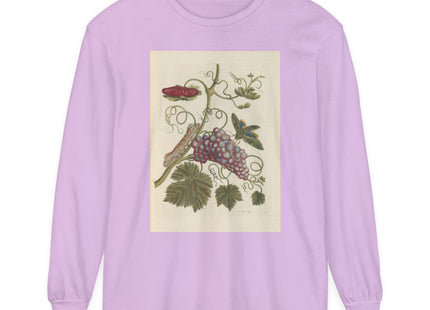 Botanical Pl.49 by Maria Sibylla Garment-dyed Long Sleeve T-Shirt