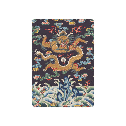 Rank Badge with Dragon with Deer Hooves Playing Cards