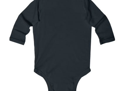 Candy Cane Timekeeper Bunny Infant Long Sleeve Bodysuit