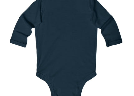 Candy Cane Timekeeper Bunny Infant Long Sleeve Bodysuit