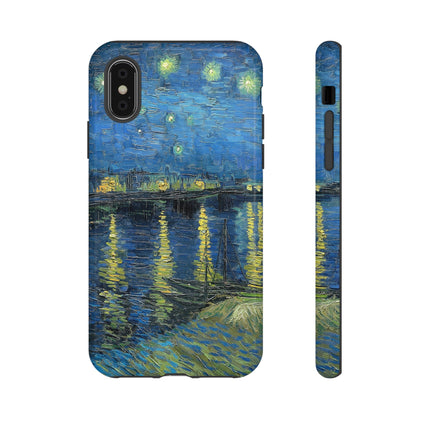 Starry Night Over the Rhone by Vincent Van Gogh Phone Cases