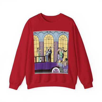 Au Revoir by George Barbier Heavy Blend™ Crewneck Sweatshirt