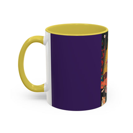 The Jewel Pavilion Colorful Mug (11oz, 15oz) – Royal Elegance, Peacock Beauty & Jewel-Toned Splendor