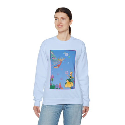 Blossoming Fairy Magic Unisex Heavy Blend™ Crewneck Sweatshirt