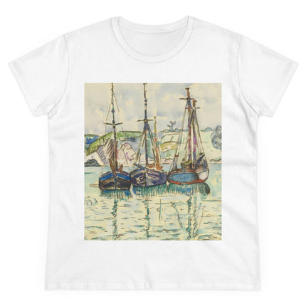 Le Trieux Paul Signac Women's Midweight Cotton Tee