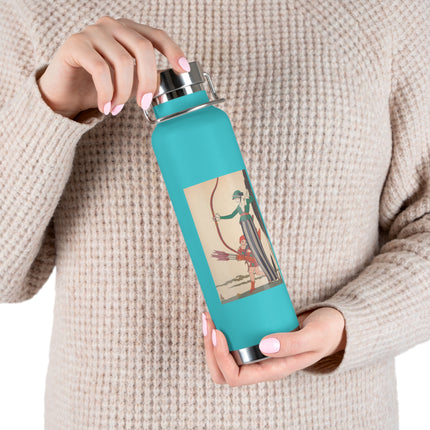 L'Arc Rouge by George Barbier Copper Vacuum Insulated Bottle, 22oz