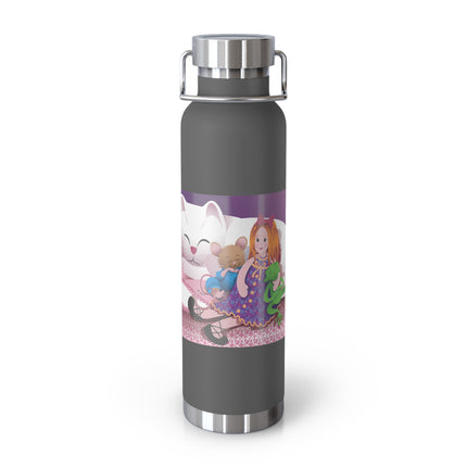 Joy of Friendship Copper Vacuum Insulated Bottle, 22oz