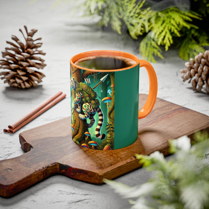 Silent Stripes Colorful Mugs (11oz, 15oz)