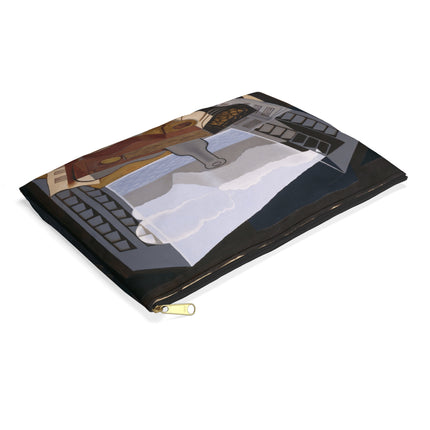 Open Window Accessory Pouch – Juan Gris Cubist Still Life Art Design