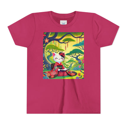 A Kitten’s Spring Tale Youth Short Sleeve Tee