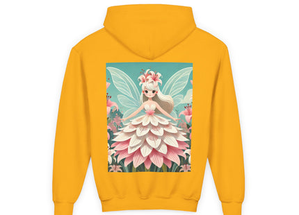 Lily Fairy in Bloom Youth Heavy Blend Hooded Sweatshirt