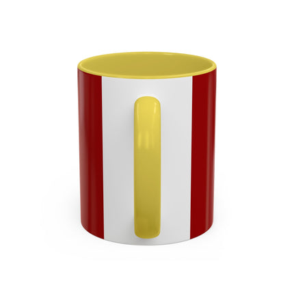 Red Panda at an Autumn Bamboo Grove Colorful Mugs (11oz, 15oz)