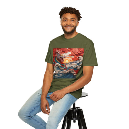 Emergence of the Dragon Unisex Garment-Dyed T-shirt